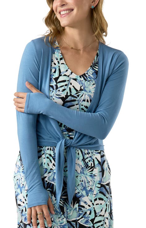 Long Sleeve Crossover Sun Wrap