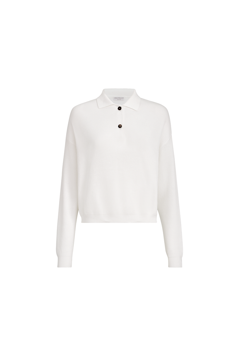 Polo-style sweater, Alternate, color, Panama