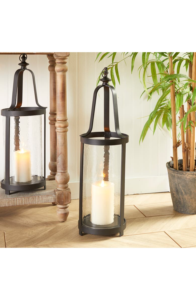 Napa Home & Garden Edwin Lantern Large, Alternate, color, Black