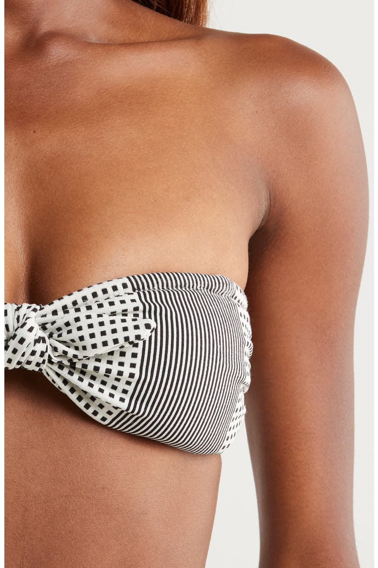 Ava Bandeau Bikini Top, Alternate, color, SEMIRA VANILLA