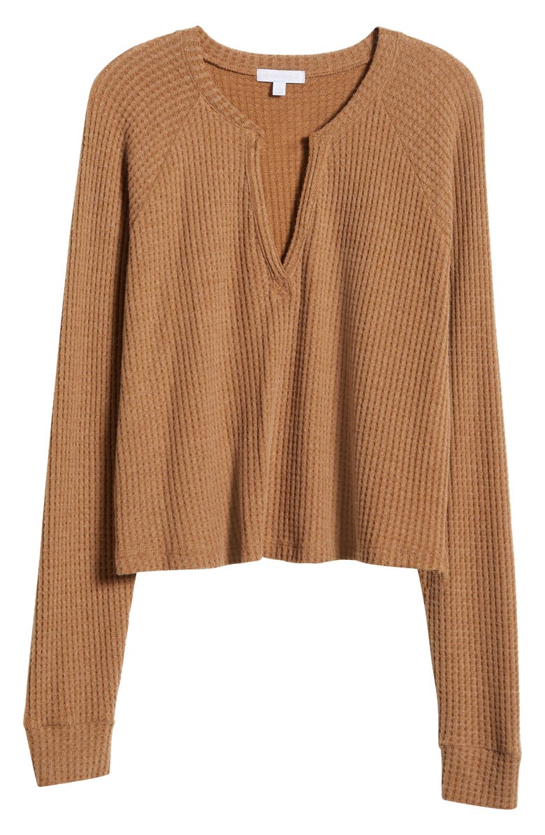 Beyond Yoga Free Style Waffle Knit Pullover, Alternate, color,