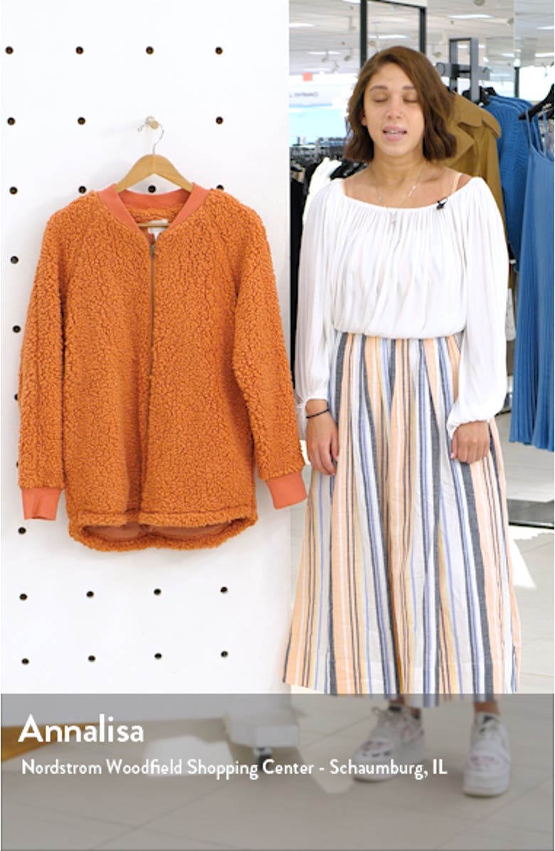 Long Faux Fur Jacket, sales video thumbnail