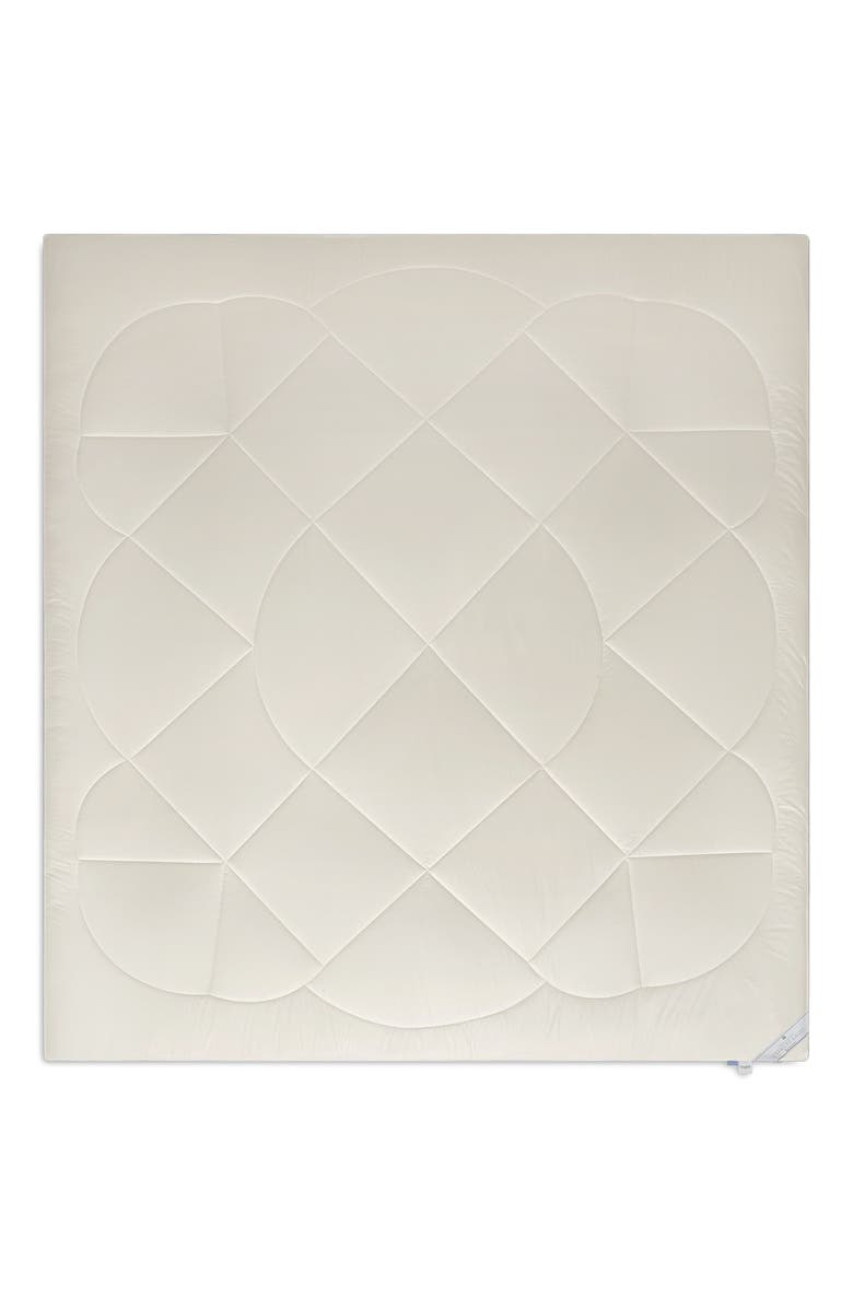 Togas Everett light alpaca wool comforter, Alternate, color, White