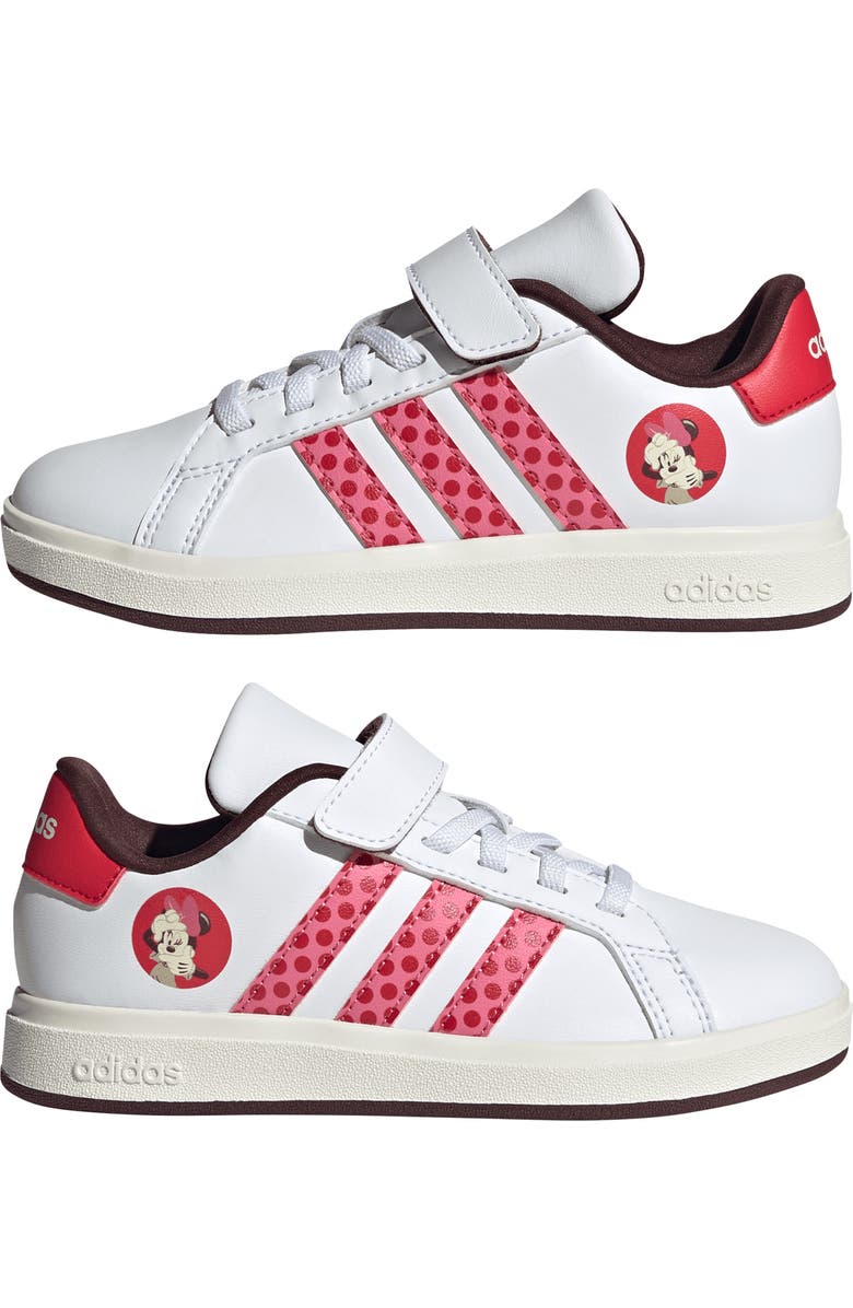 adidas Kids' Minnie Mouse Grand Court Sneaker, Alternate, color,