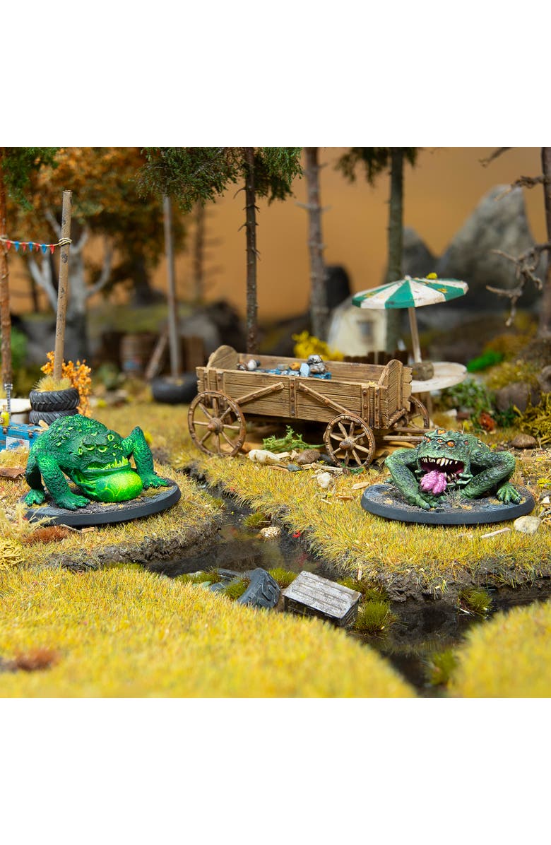 Modiphius Entertainment Miniatures Radtoads, 2 Resin Figures, Alternate, color, Multicolored