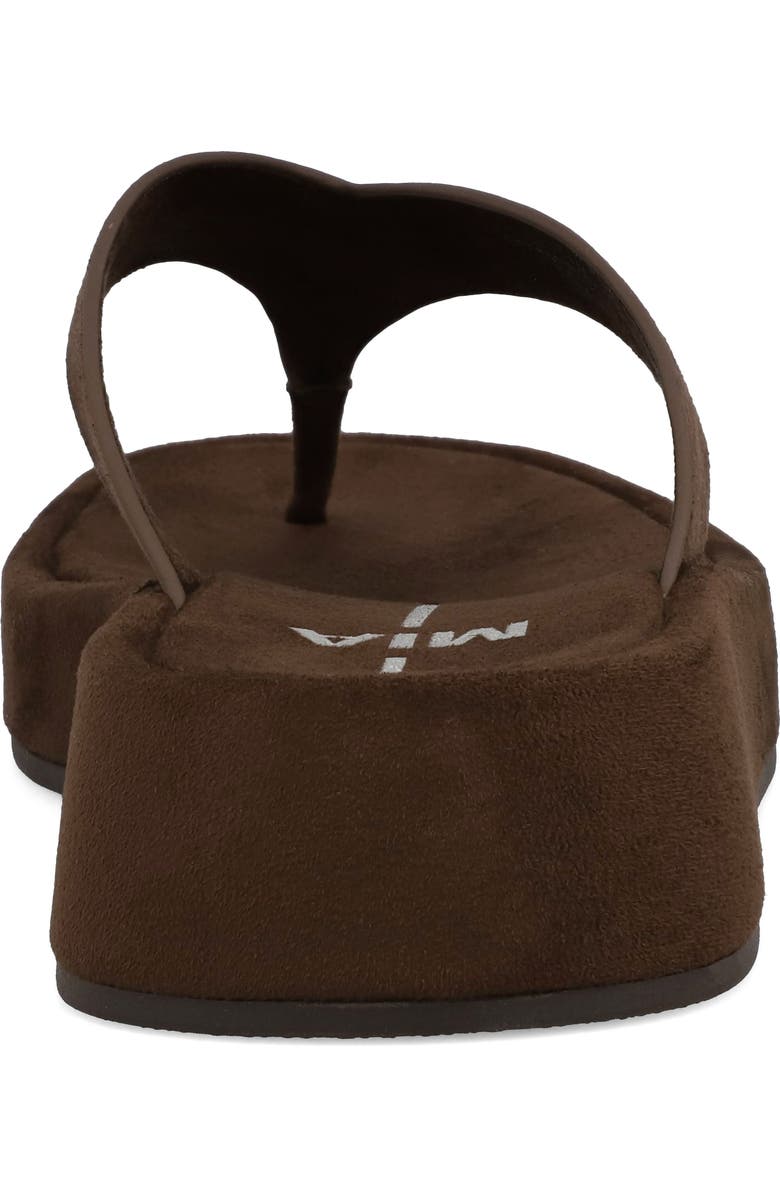 MIA Pamelia Wedge Flip Flop, Alternate, color,