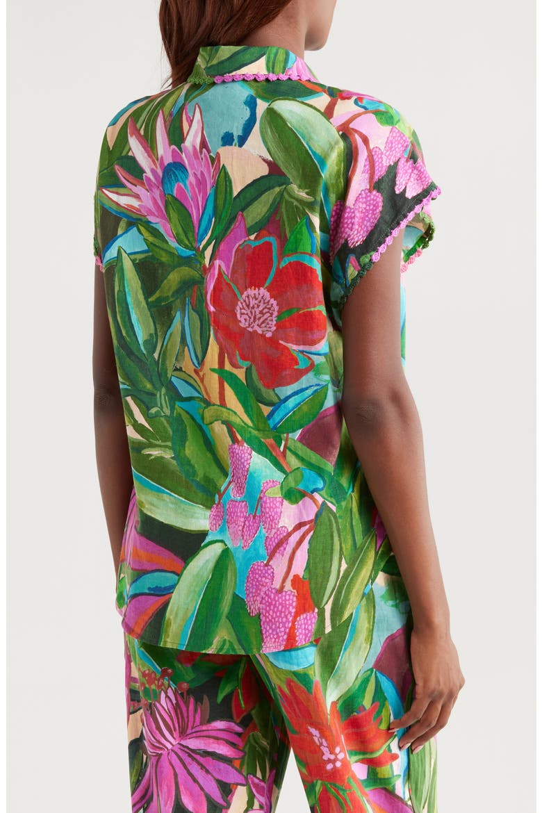 Jardin de Reve Cover-Up Shirt, Alternate, color, JARDIN DE REVE MULTI