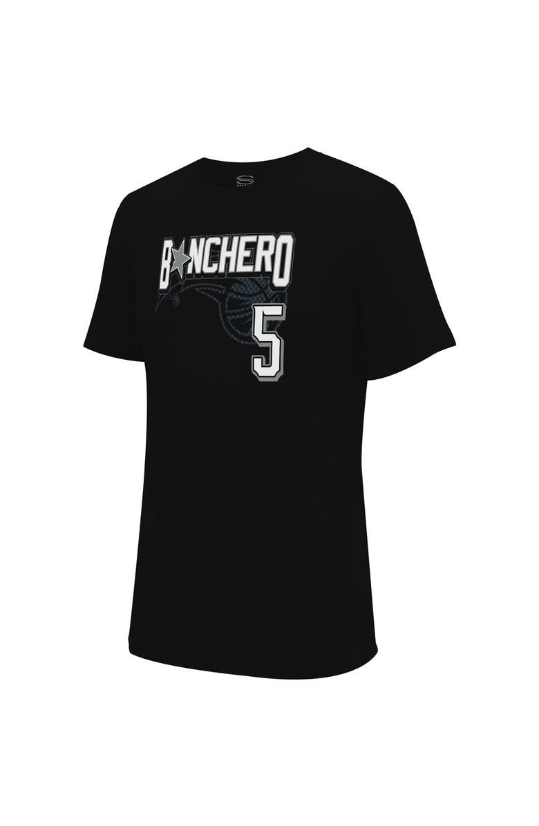 Stadium Essentials Unisex Stadium Essentials Paolo Banchero Black Orlando Magic 2023/24 City Edition Player Graphic T-Shirt, Alternate, color, 