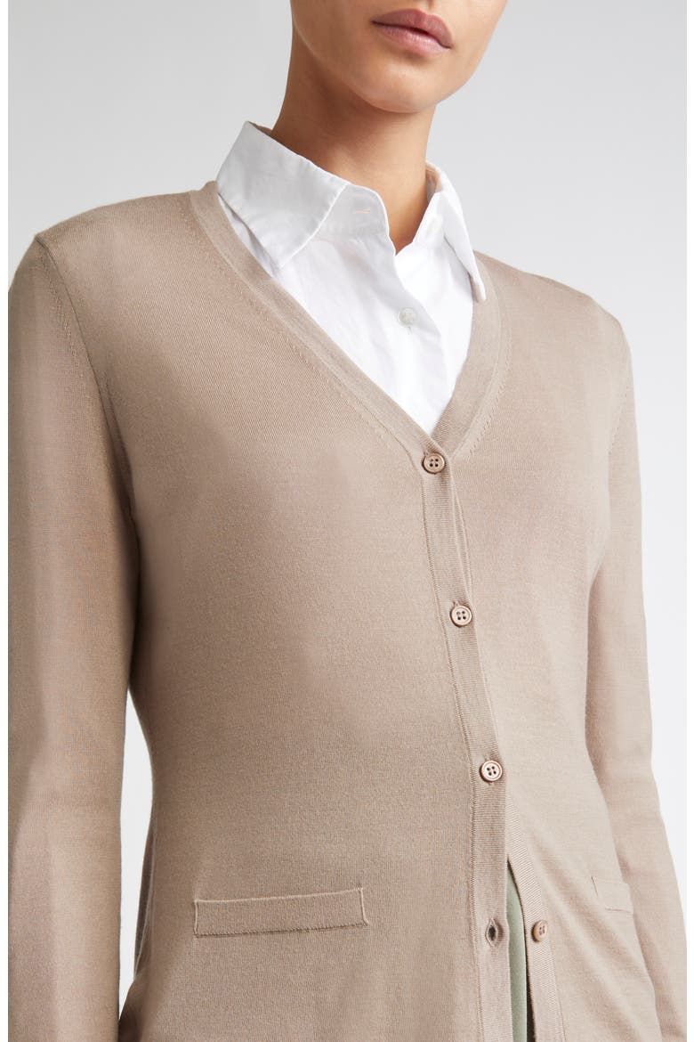 Kenya Virgin Wool Cardigan, Alternate, color, TURTLEDOVE
