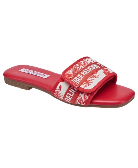 Women Missy Logo Adjustable Sandal