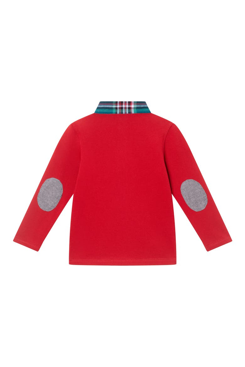 Kids' Holiday Long Sleeve Polo & Pants Set, Alternate, color, RED HOLIDAY