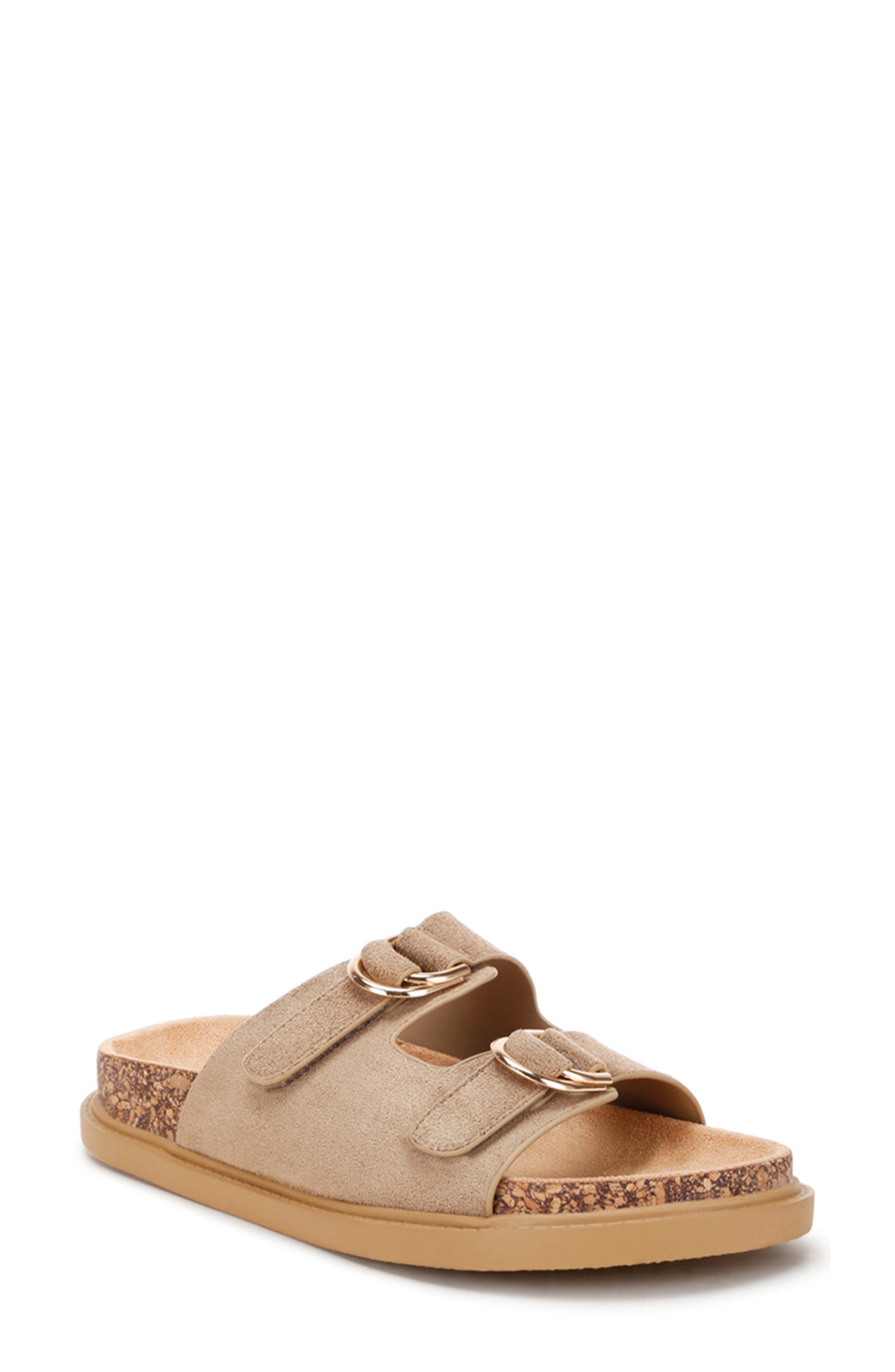 LONDON RAG Totem Slide Sandal, Main, color, 