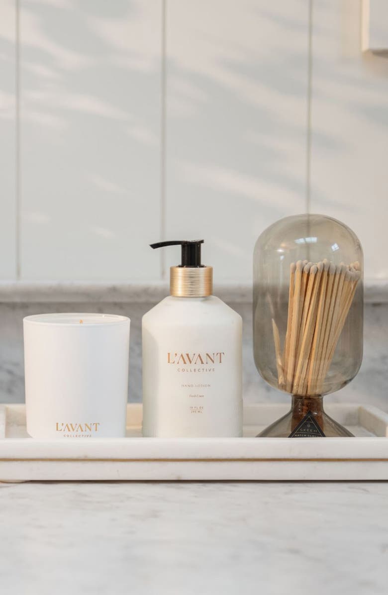 L'AVANT Collective Marble Counter Tray, Alternate, color, Clear