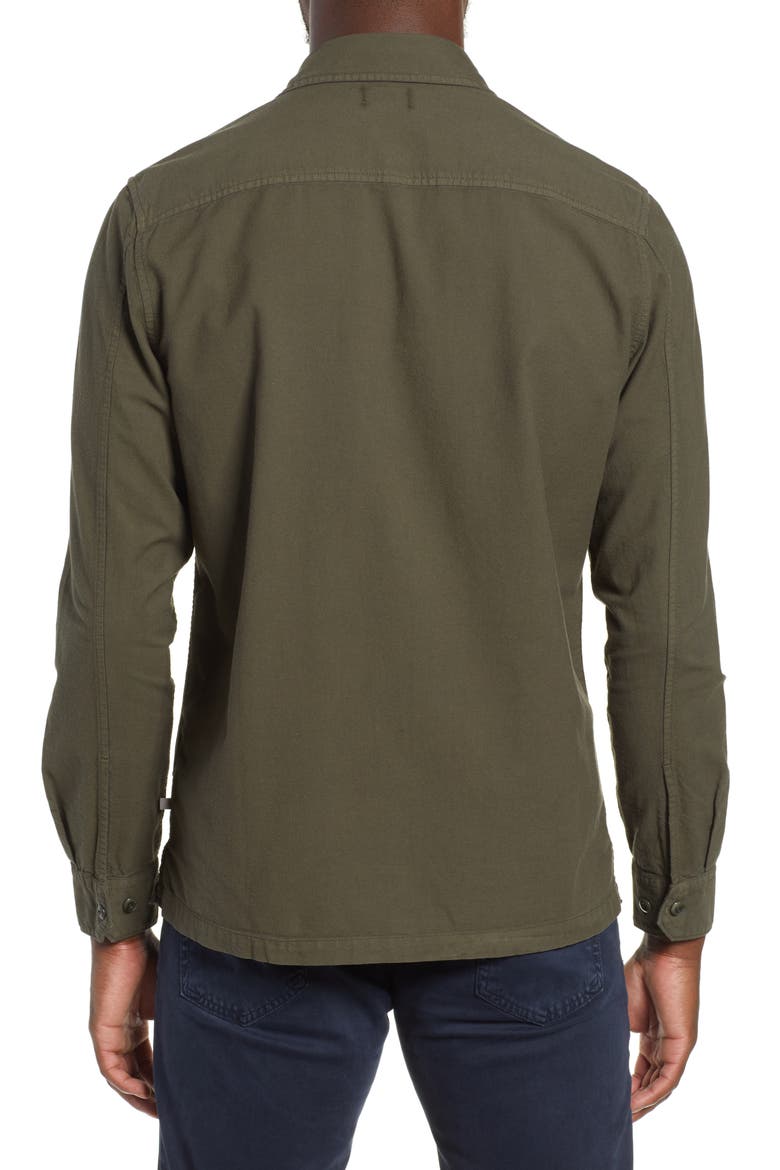 Pioneer Tri-Pocket Long Sleeve Slim Fit Shirt, Alternate, color, SULFUR OAK GROVE