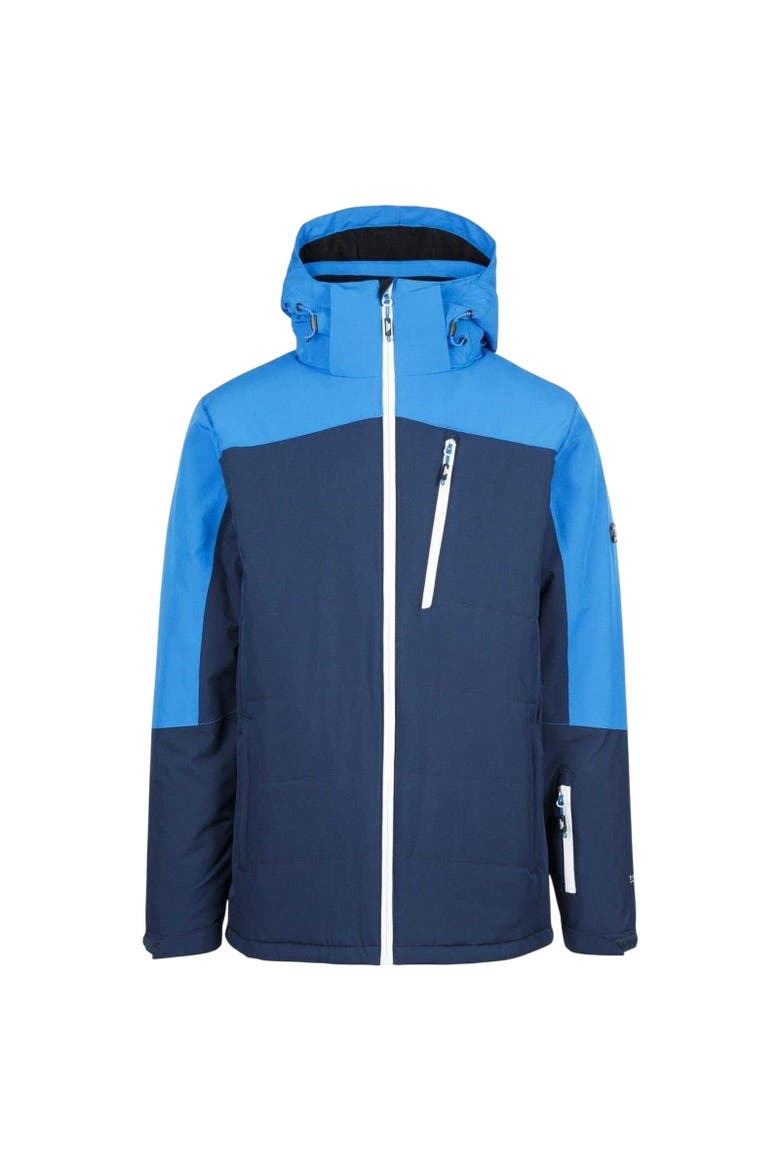 Bowie Regular Ski Jacket, Main, color, Navy Flecked