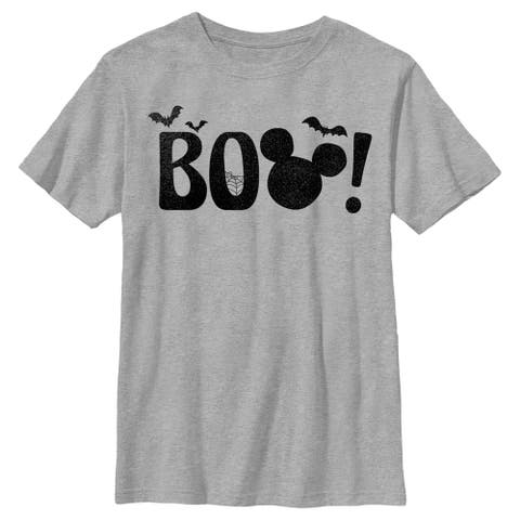 Boy's Mickey & Friends Halloween BOO  Graphic T-Shirt
