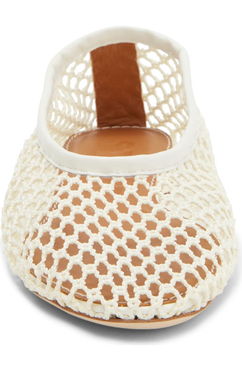 STAUD Alba Ballet Flat, Alternate, color, Paper Netting