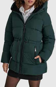 DKNY Stretch Puffer Jacket