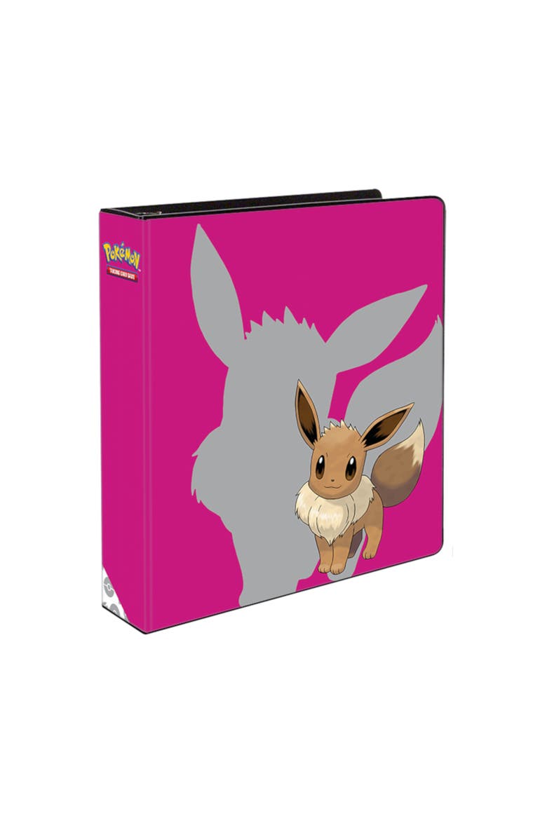 Pokémon Eevee 2" 3Ring Binder, Pink, 9Pocket Pages, All Ages, Alternate, color, Multicolored