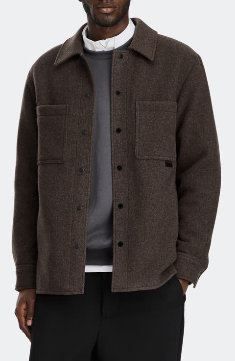 Atikinson Wool Blend Shirt Jacket