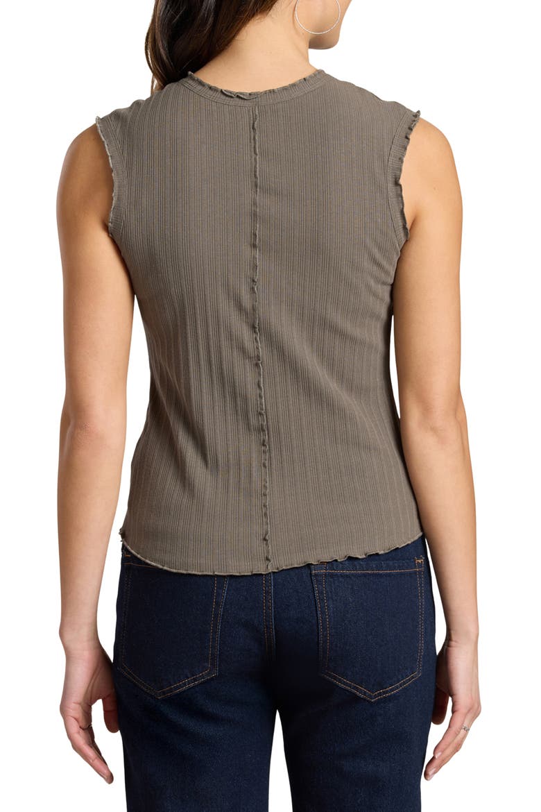 Lilia Rib Knit Tank, Alternate, color, TRENCH