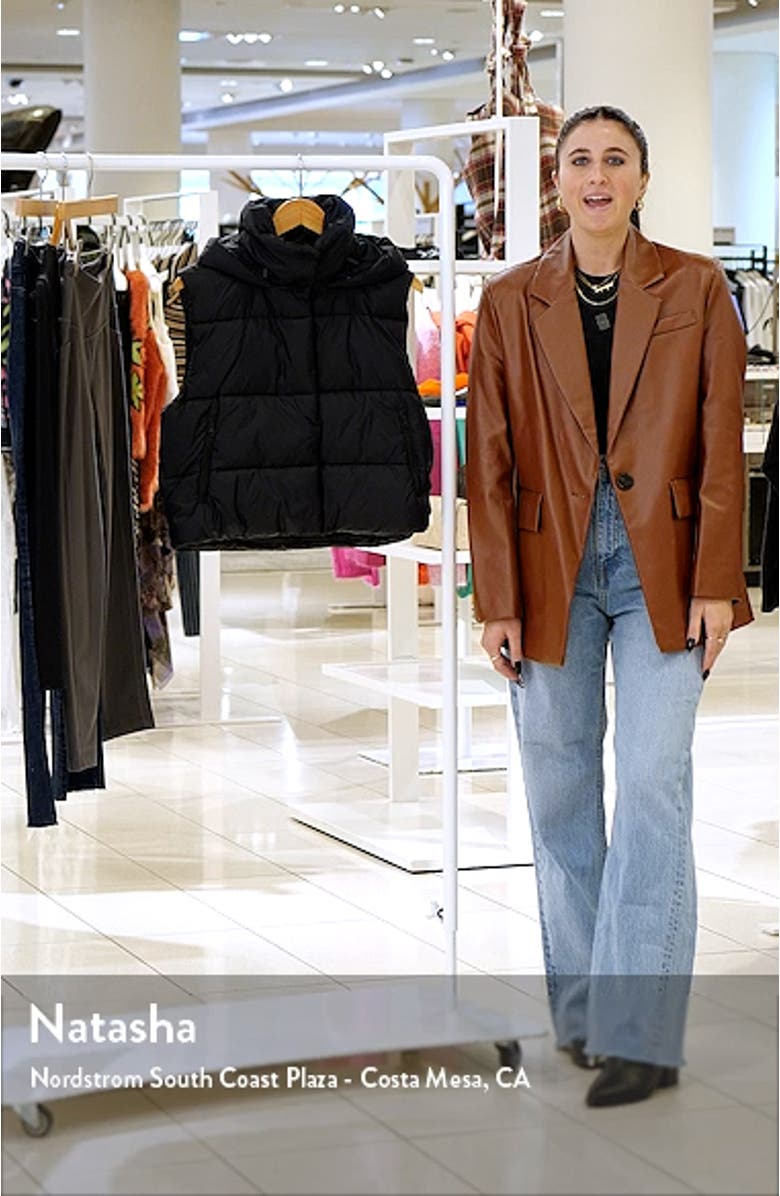 Gold Rush Hooded Puffer Vest, sales video thumbnail