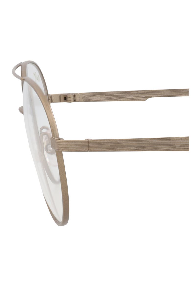 Core Optical 55mm Aviator Reading Glasses, Alternate, color, SAND SAND TRANSPARENT