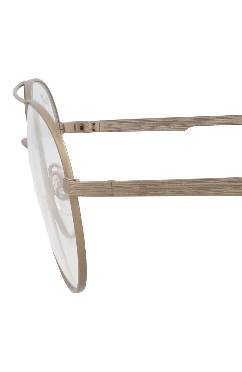 Maui Jim Core Optical 55mm Aviator Reading Glasses, Alternate, color, Sand Sand Transparent