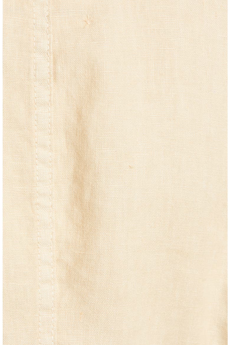 Samantha Linen Safari Jacket, Alternate, color, SAND