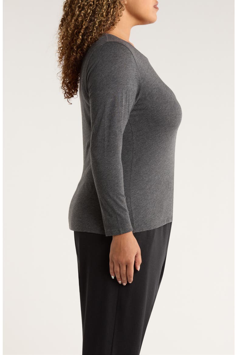 Crewneck Top, Alternate, color, CHARCOAL