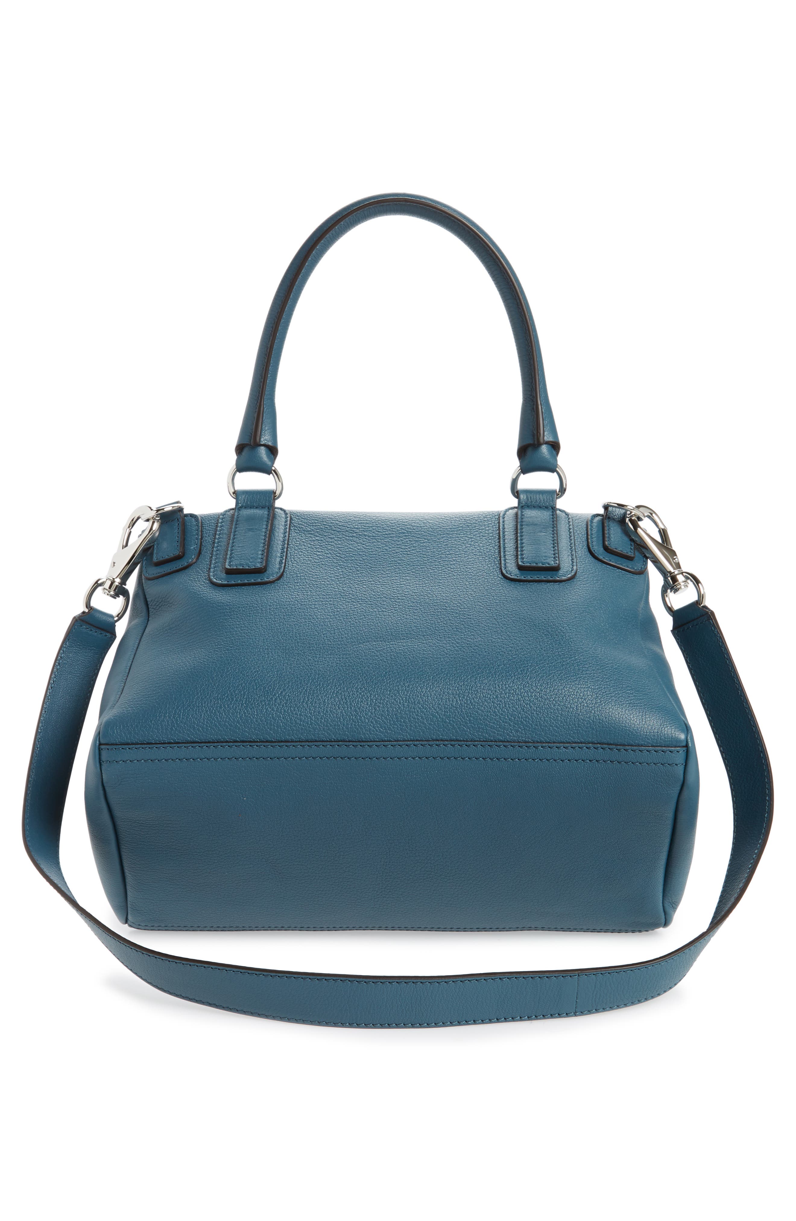 Givenchy Medium Pandora Sugar Leather Satchel, Alternate, color, 