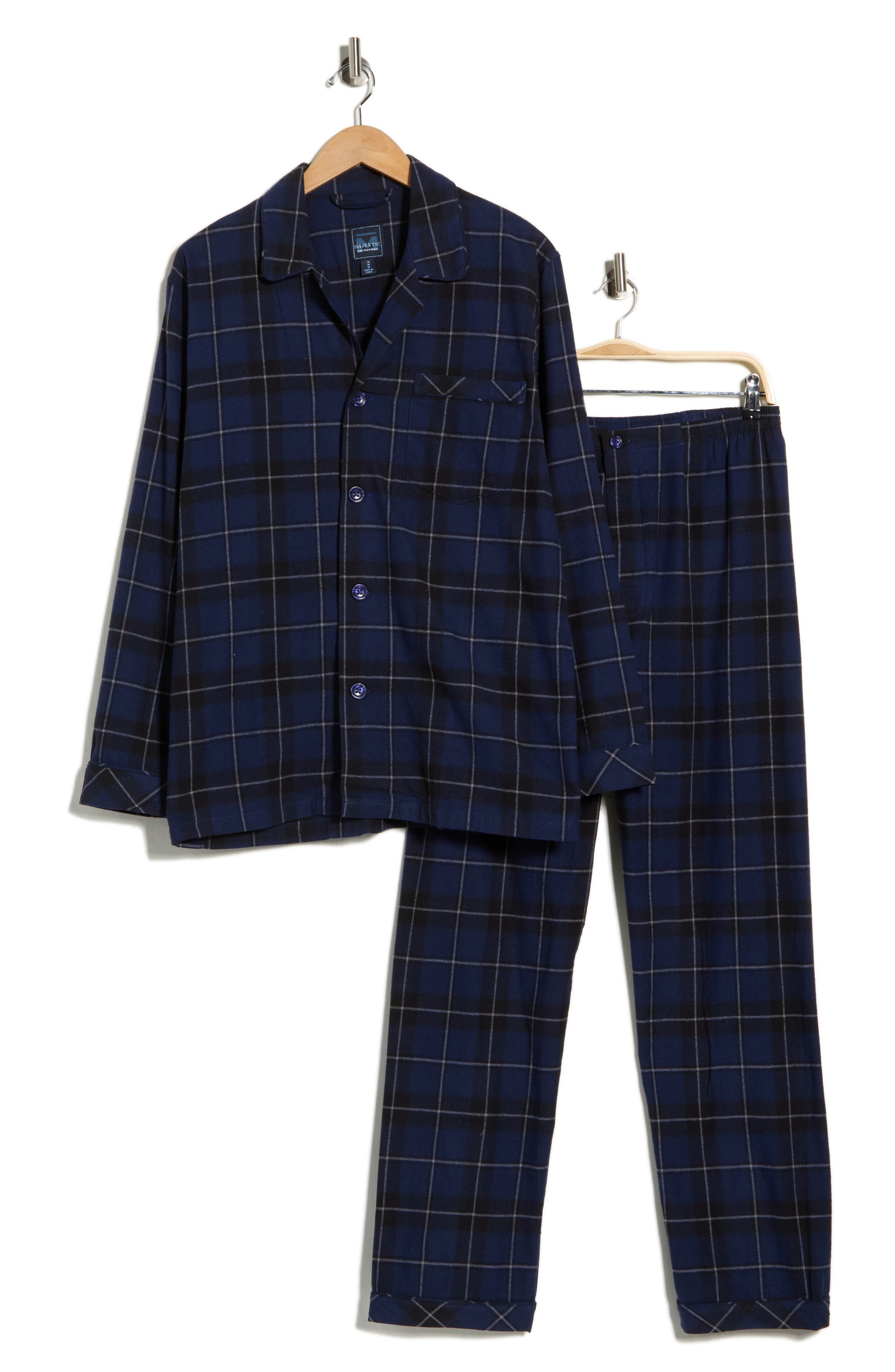 Majestic International Holiday Homecoming Cotton Flannel Pajamas