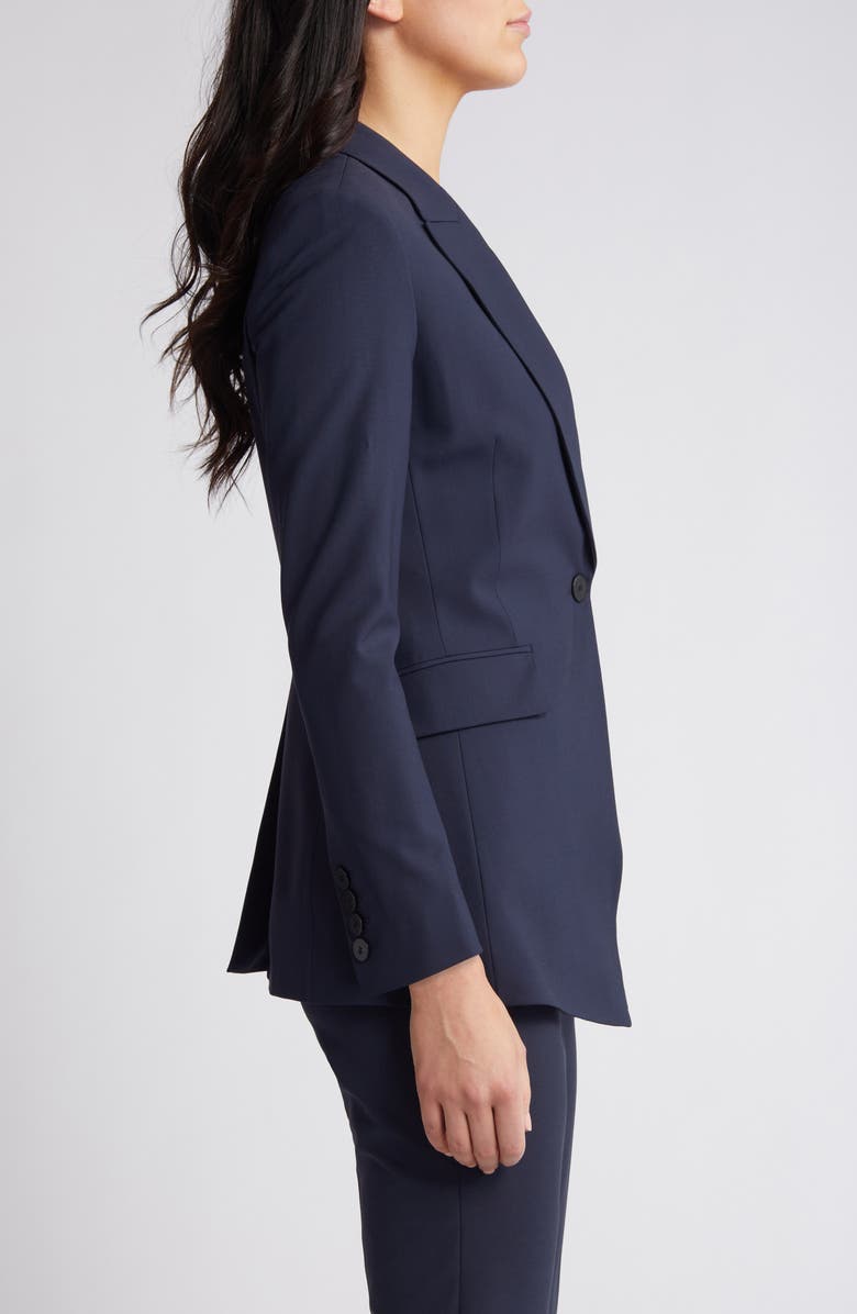 Theory Etiennette B Good Wool Suit Jacket, Alternate, color, Nocturne Navy