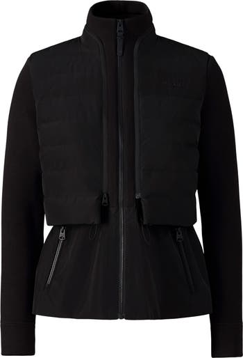 3-in-1《MACKAGE》Priscilla 軽量ダウンジャケット 多機能 Priscilla - Hybrid Lightweight Down Jacket | Mackage® US