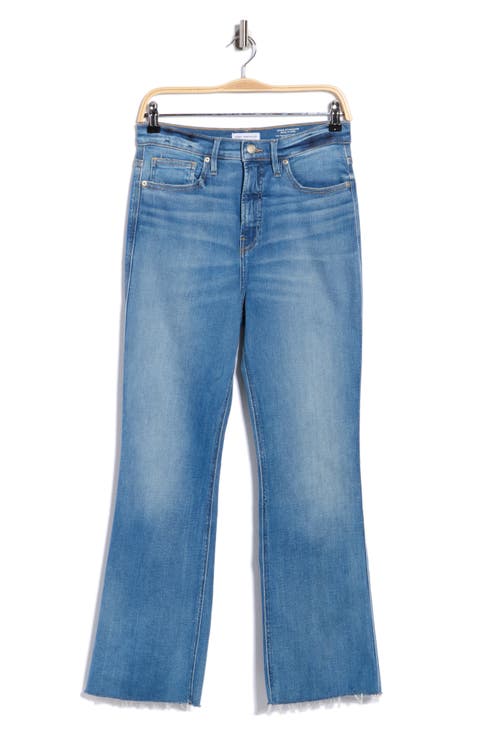 Soft-Tech Good Raw Hem Kick Flare Jeans
