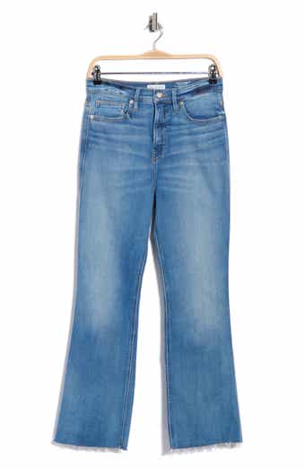 Soft-Tech Good Raw Hem Kick Flare Jeans