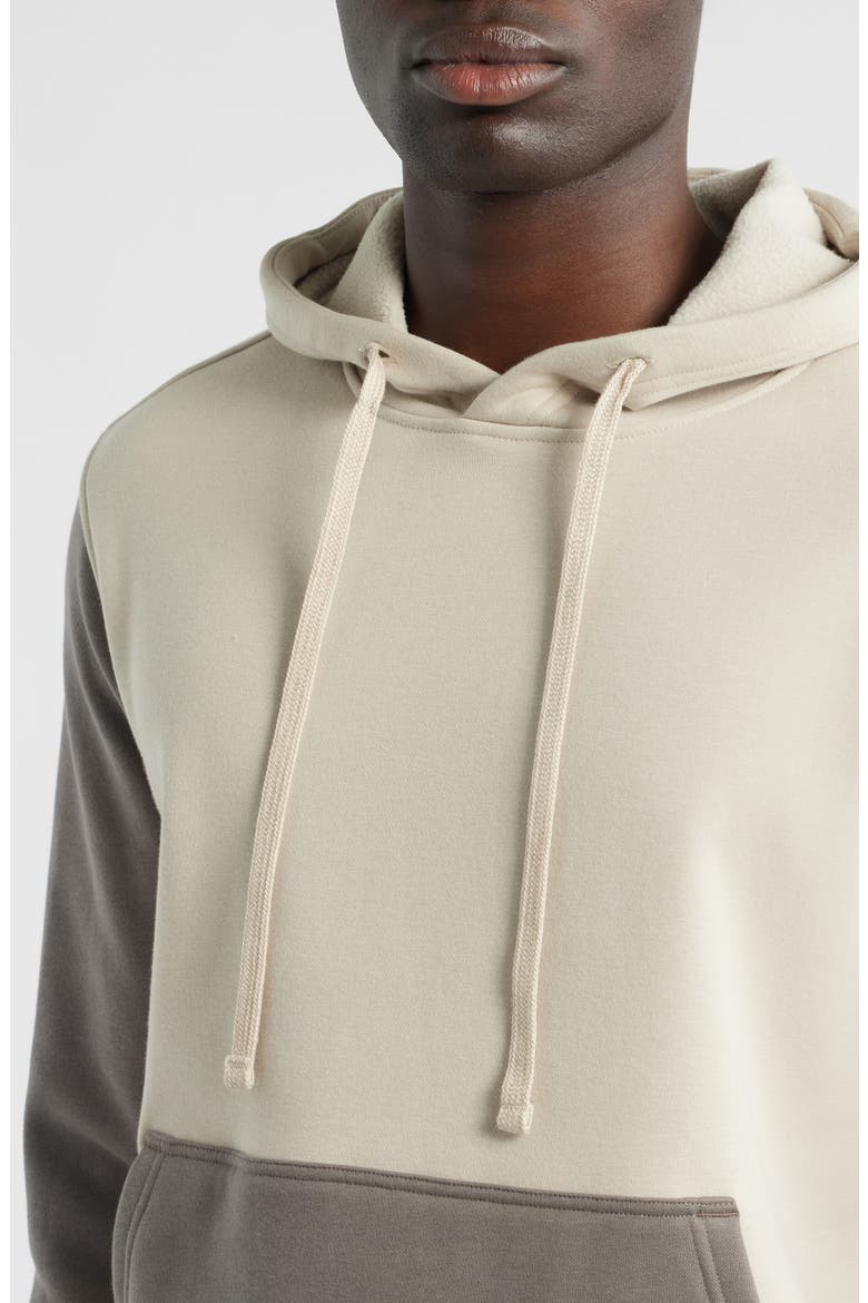 Picinisco Colorblock Hoodie, Alternate, color, OATMEAL