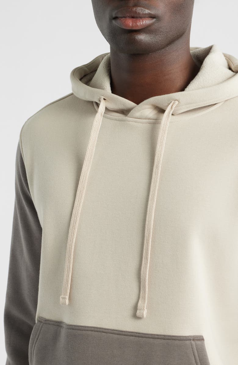 Swannies Picinisco Colorblock Hoodie, Alternate, color, Oatmeal