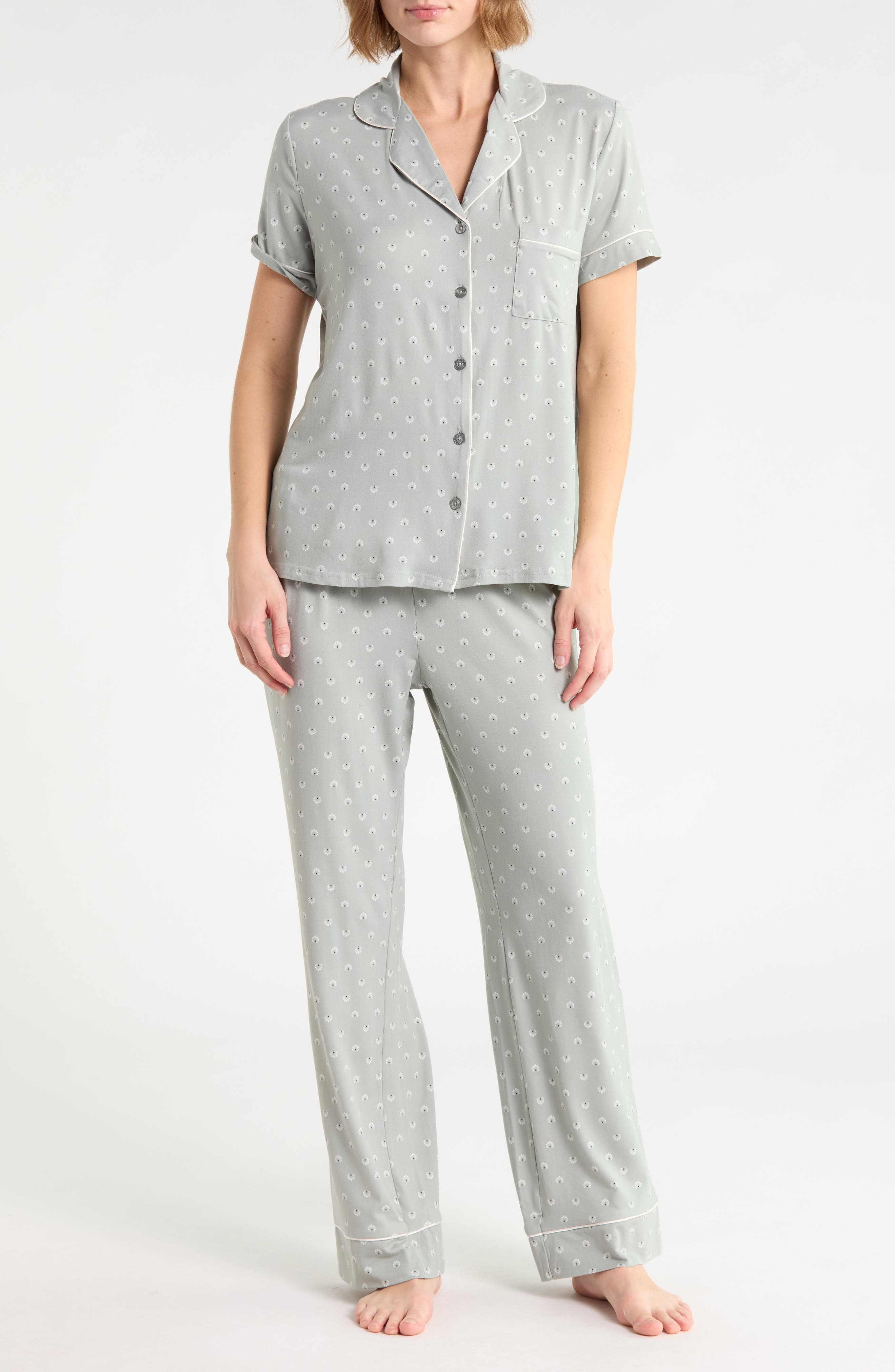 Peached Jersey Pajamas
