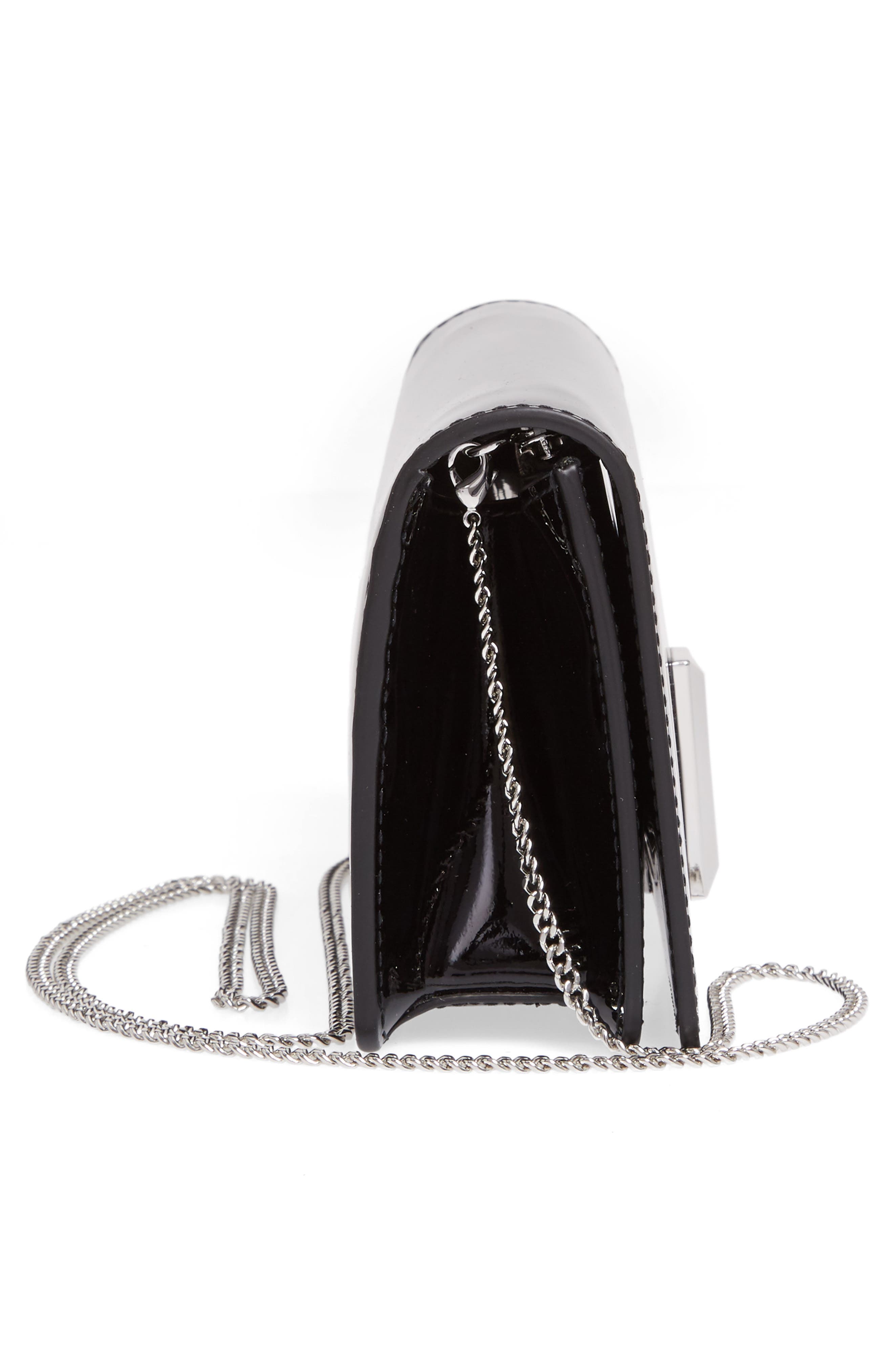 BOSS Nathalie Mini Leather Crossbody Bag, Alternate, color, 