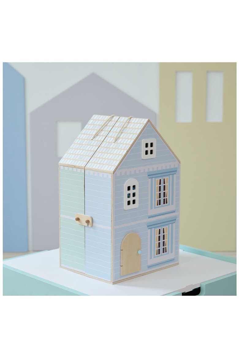 The Lovely Townhouse, Alternate, color, BLUE