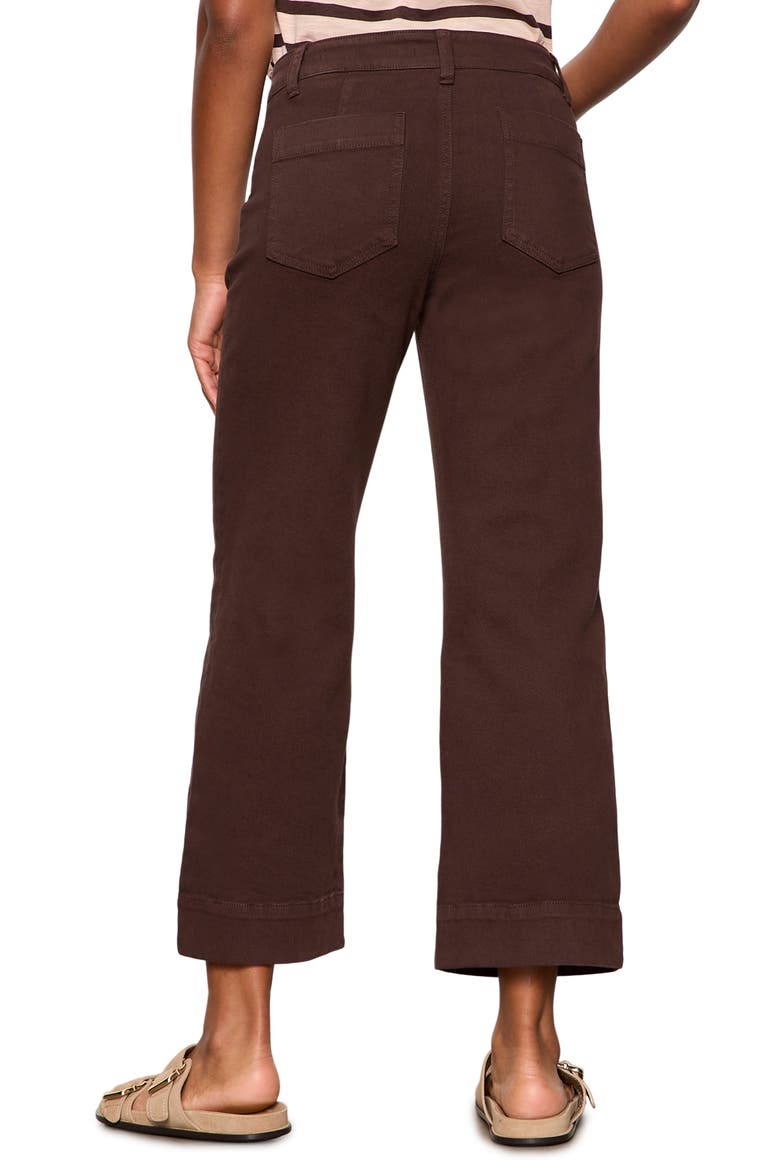 The Marine Crop Denim Pants, Alternate, color, RICH SOIL BROWN