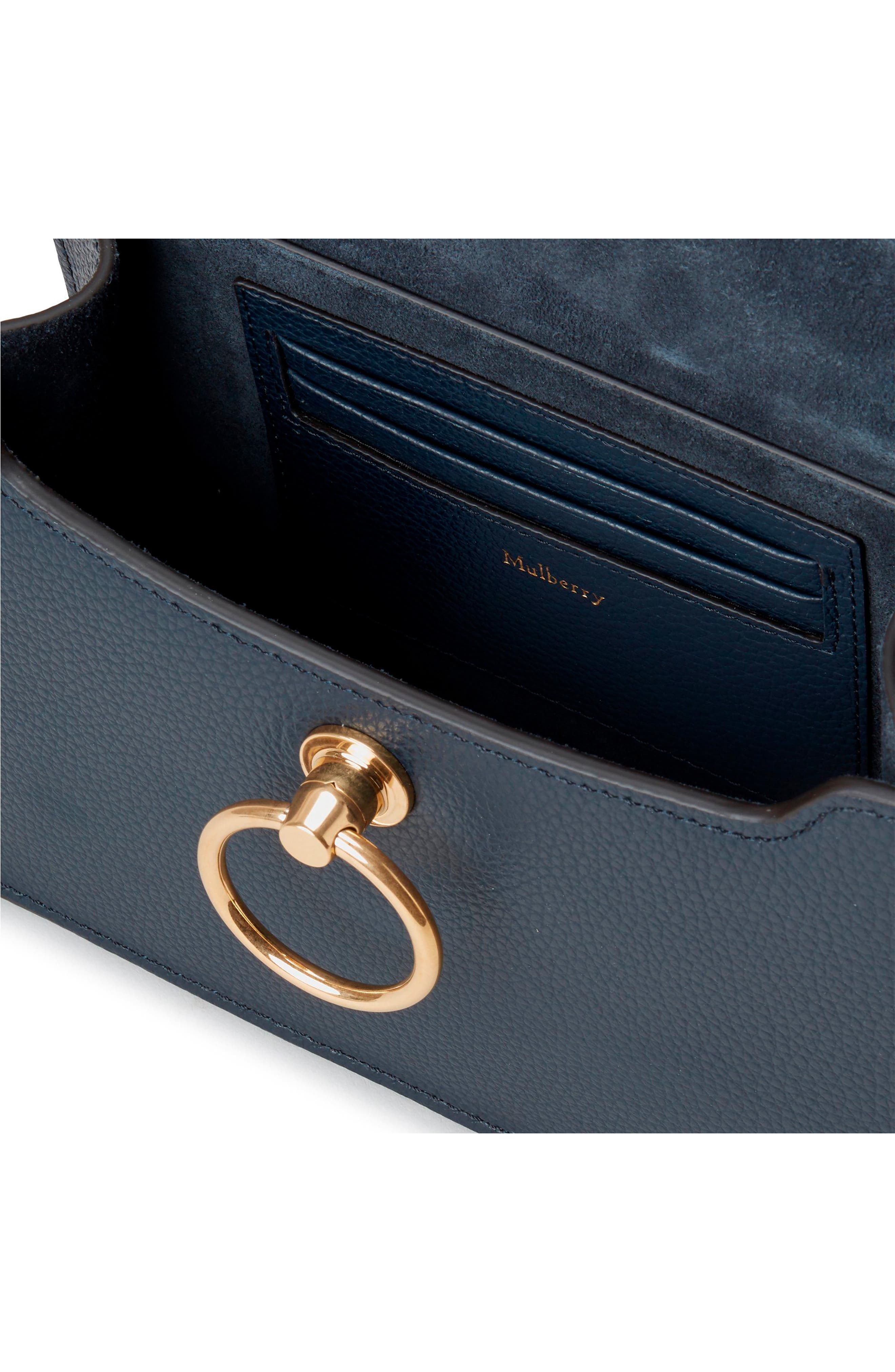 Mulberry Small Amberley Leather Crossbody Bag, Alternate, color, 