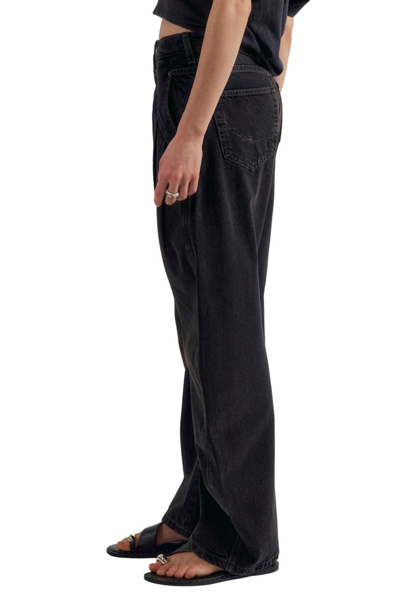 Golden Hour Low Rise Wide Leg Jeans, Alternate, color, ESPRESSO