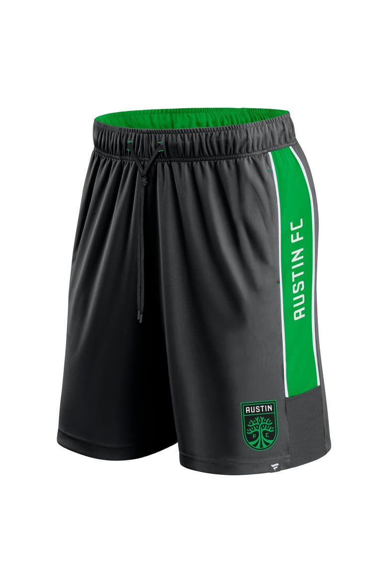 Men's Fanatics Branded Black Austin FC Corner Kick Shorts, Alternate, color, Black