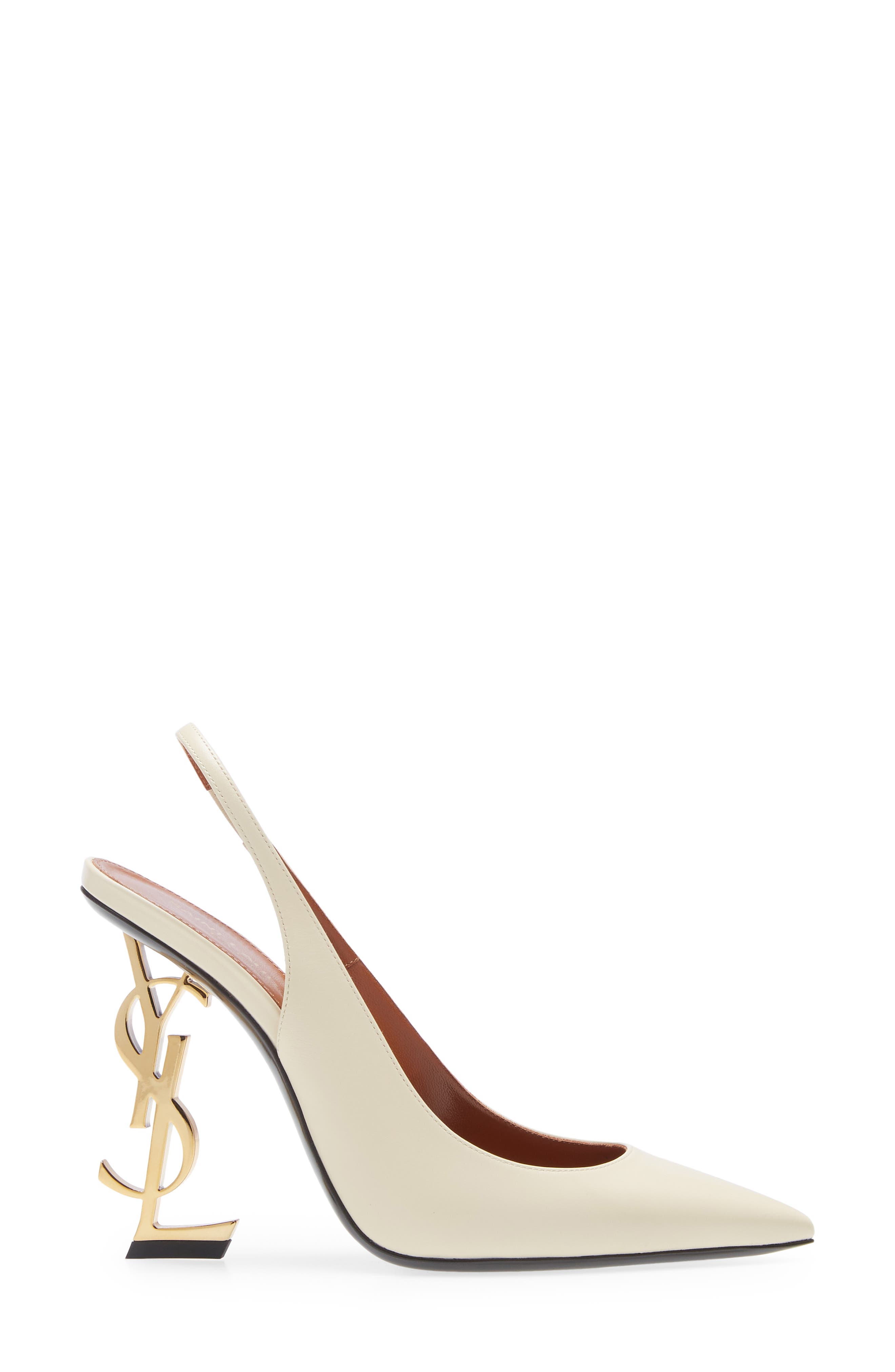 Saint Laurent Opyum Slingback Pump, Alternate, color, 