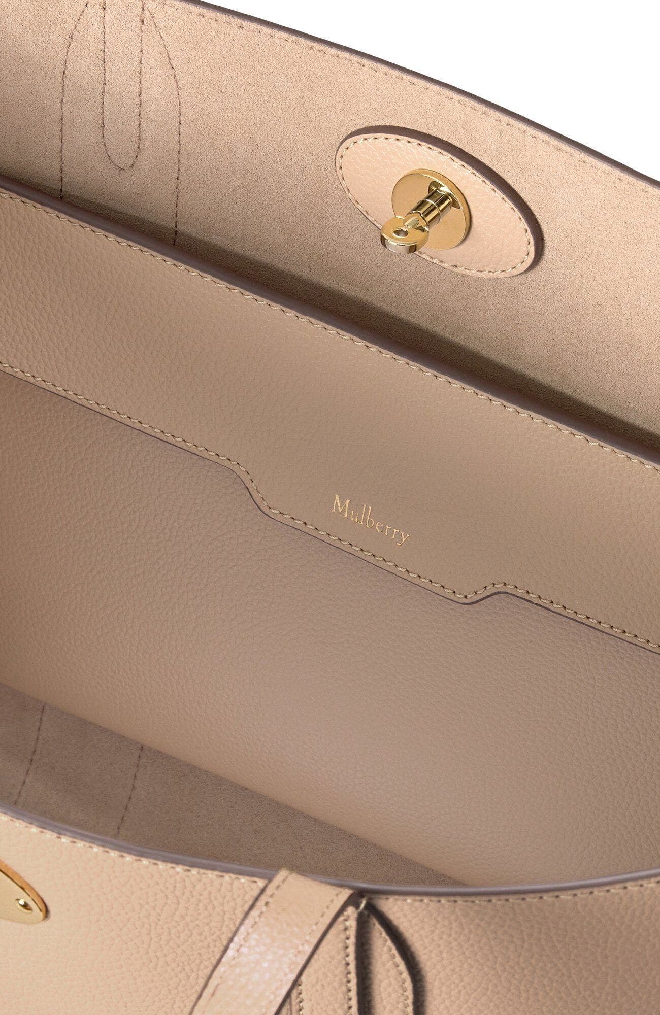 Mulberry Bayswater Leather Tote, Alternate, color, Crumpet