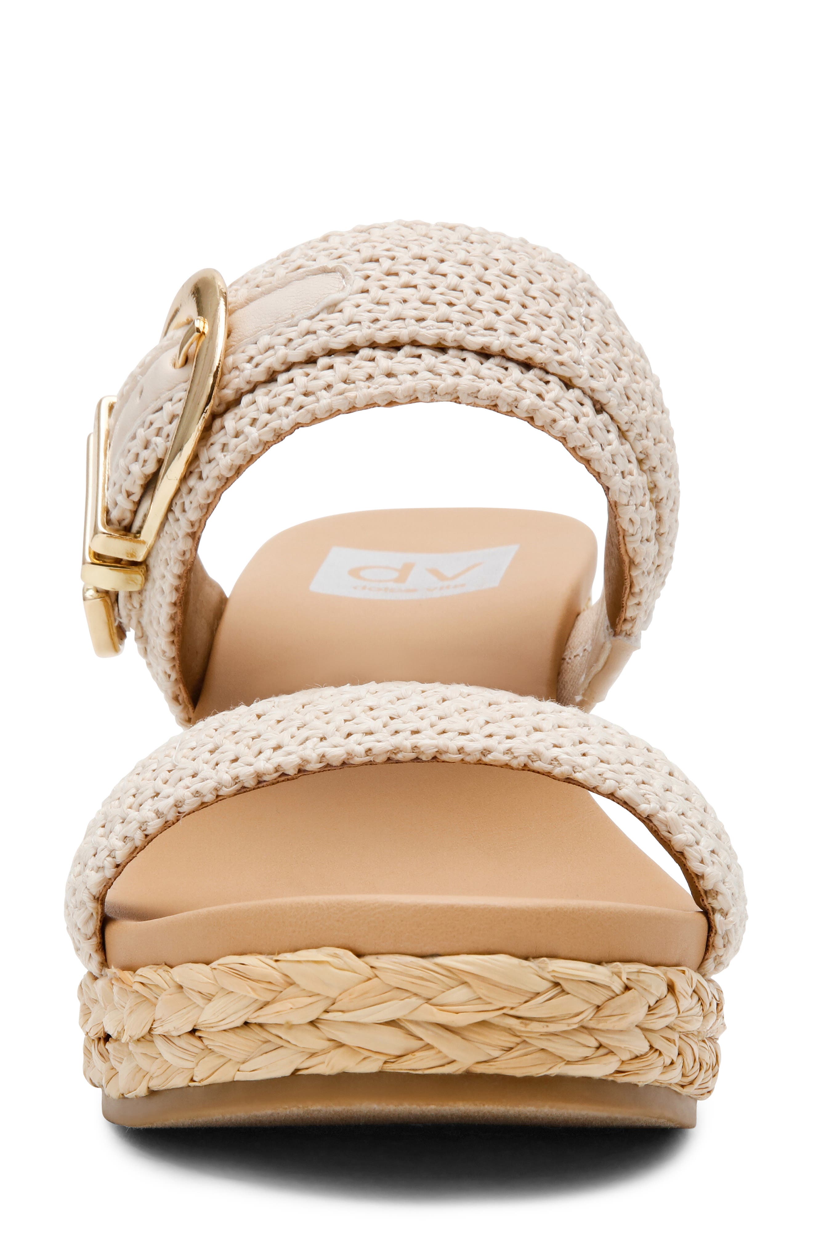 DV by Dolce Vita Elena Wedge Sandal, Alternate, color, Ivory