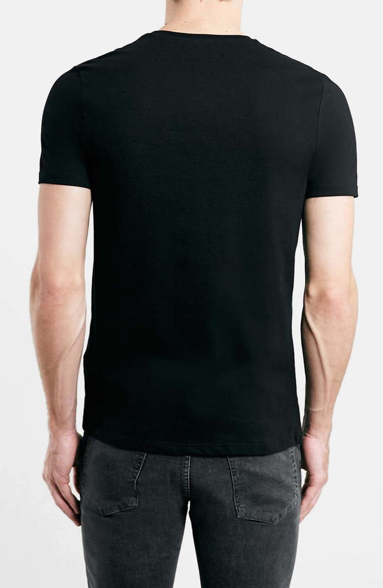 Topman Slim Fit Crewneck T-Shirt, Alternate, color,