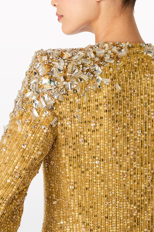 Jenny Packham Gaia Jacket In Multi